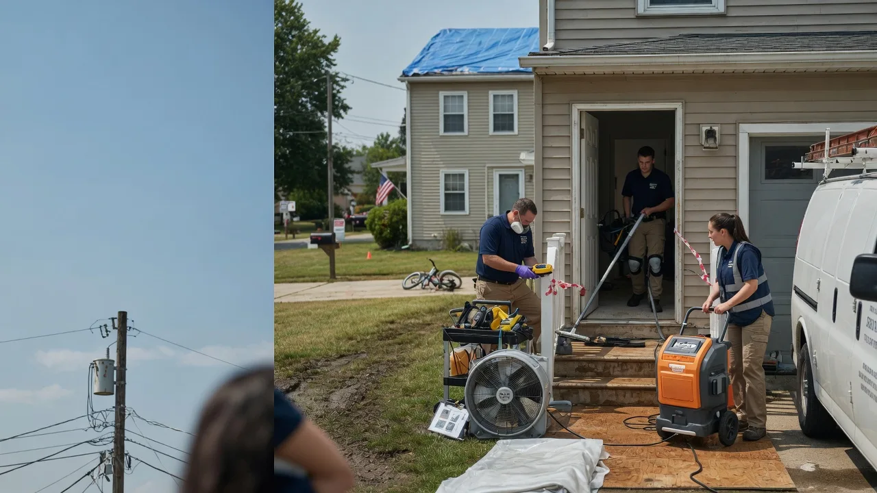 Water Damage Repair in Berwick, IL near me
